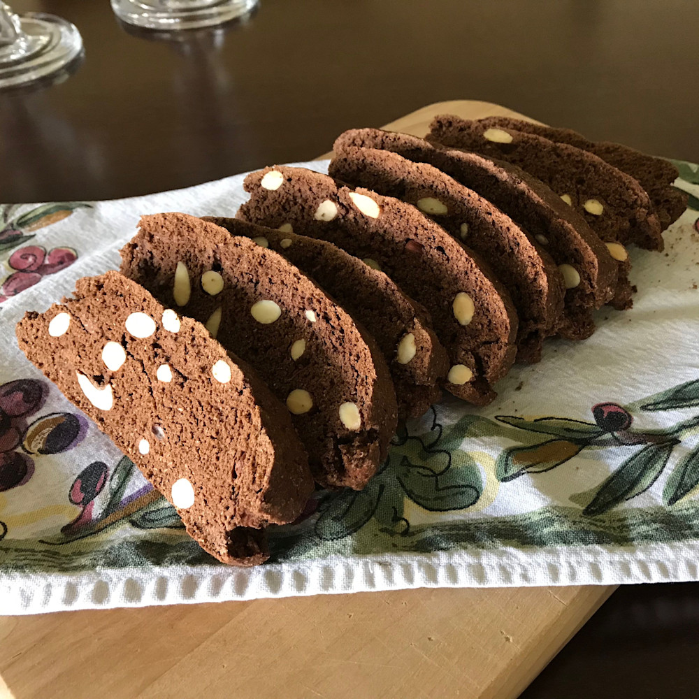 Chocolate Almond Biscotti | Kimberly Cammerata