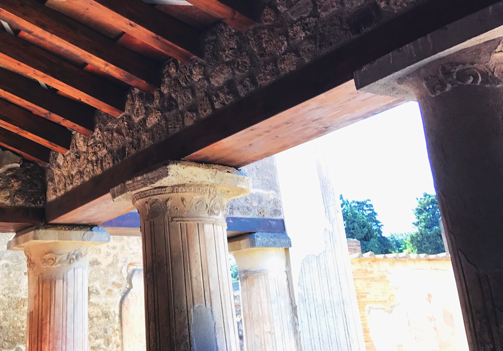 Columns Pompeii | Kimberly Cammerata