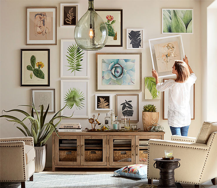 10 ways to display art in your home - Homes and Antiques