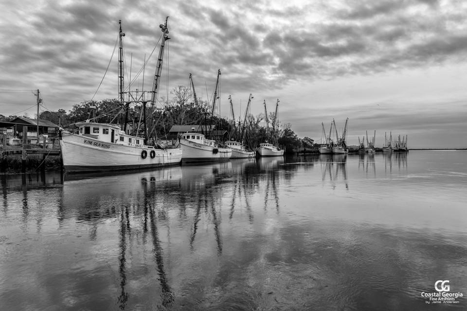 Darien Shrimp Boat Fleet
