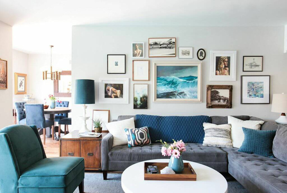 How To Create A Gallery Wall in Your Home