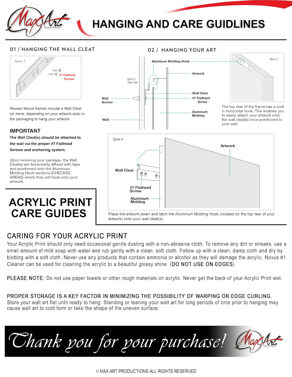 How to Hang my Acrylic