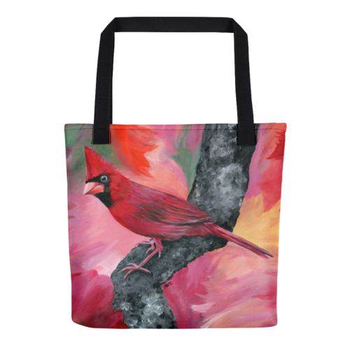 Cardinal tote bag