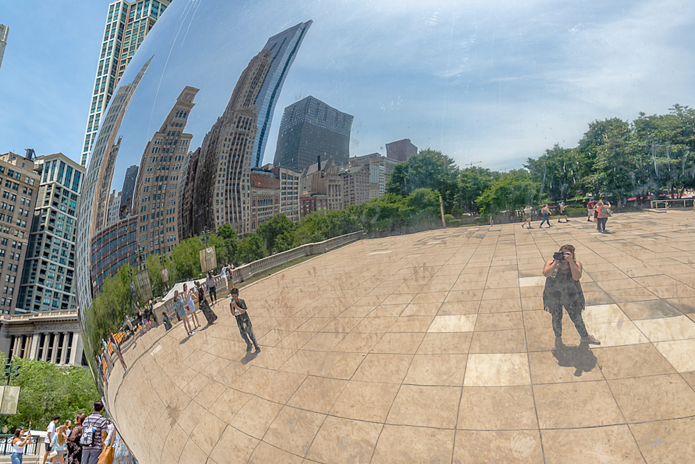 The famous Bean in Chicago