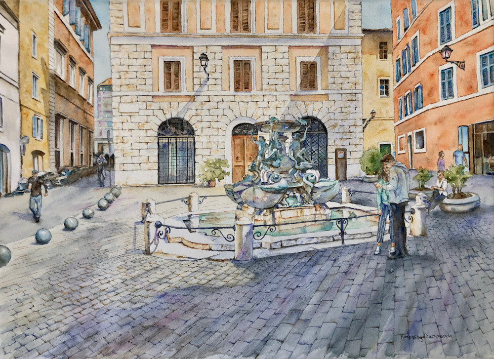 La Fontana delle Tartarughe Roma | Kimberly Cammerata
