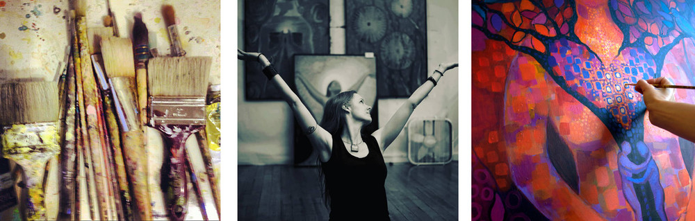 Jenny Hahn studio pics