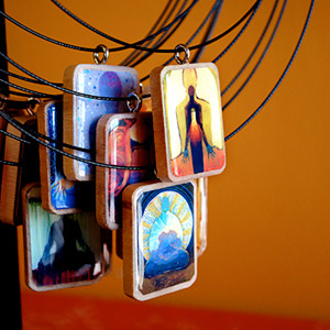 Art Pendants by Jenny Hahn