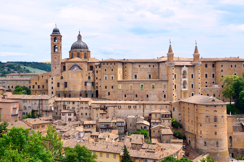 Ducal Palace in Urbino, Italy | Kimberly Cammerata