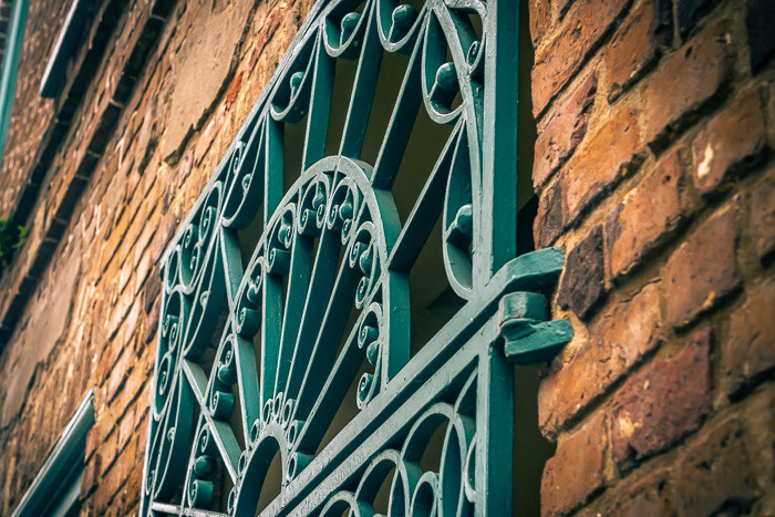 Wrought iron details