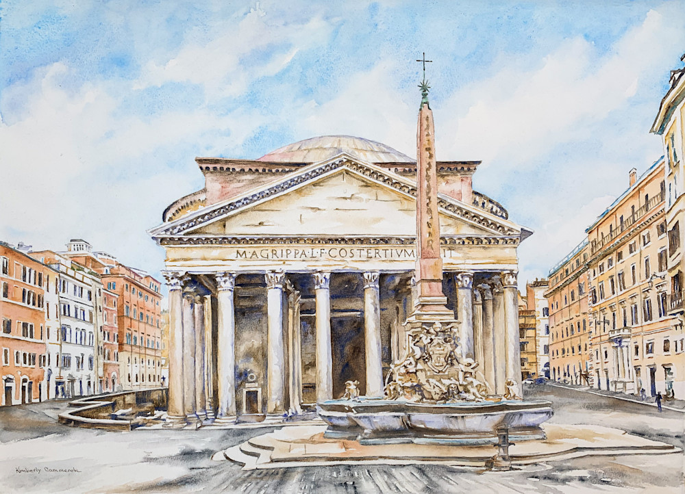 La Fontana di Piazza della Rotonda Roma| Kimberly Cammerata