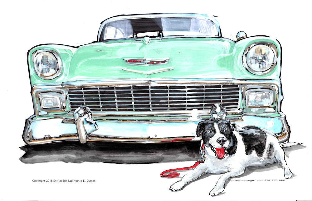 chevy custom art and pet portraits