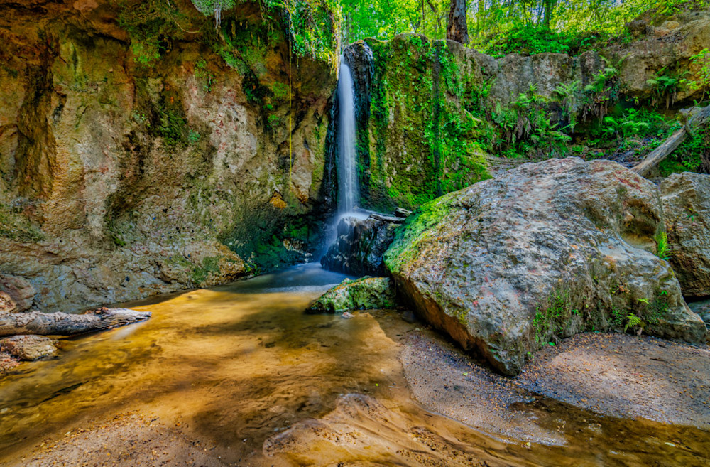 Clark Creek Natural Area in Mississippi's Tunica Hills is a hidden jewel for waterfall lovers.