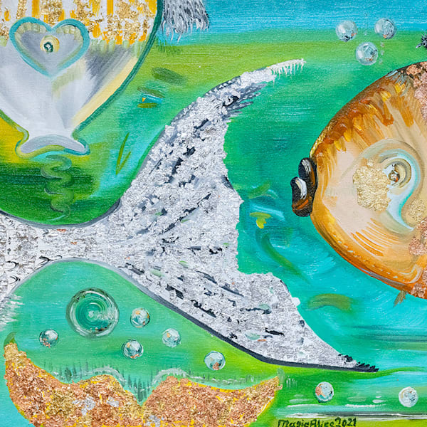 Spiritually healing oil paintings