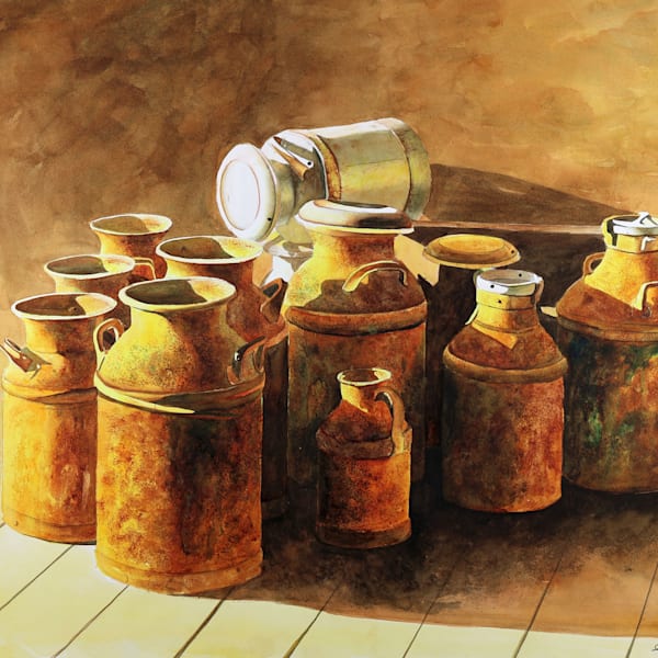 Oil Drums and Milk Cans