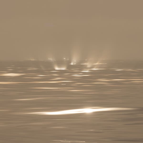 Seascape: Waves and Ocean Glow