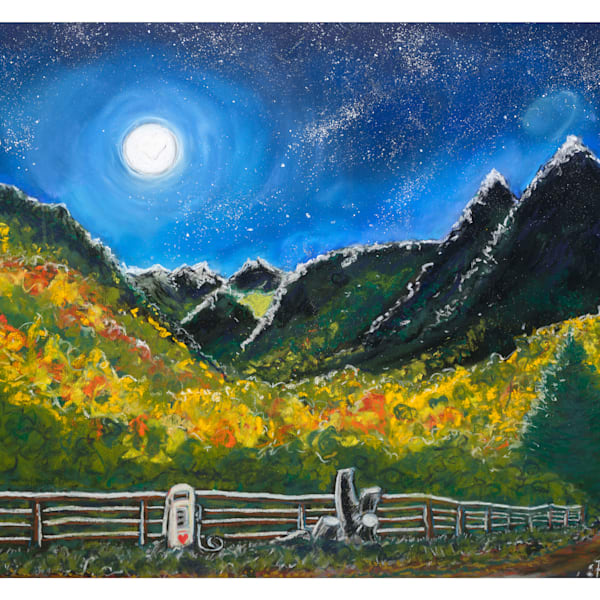 Night Landscape in Colorado