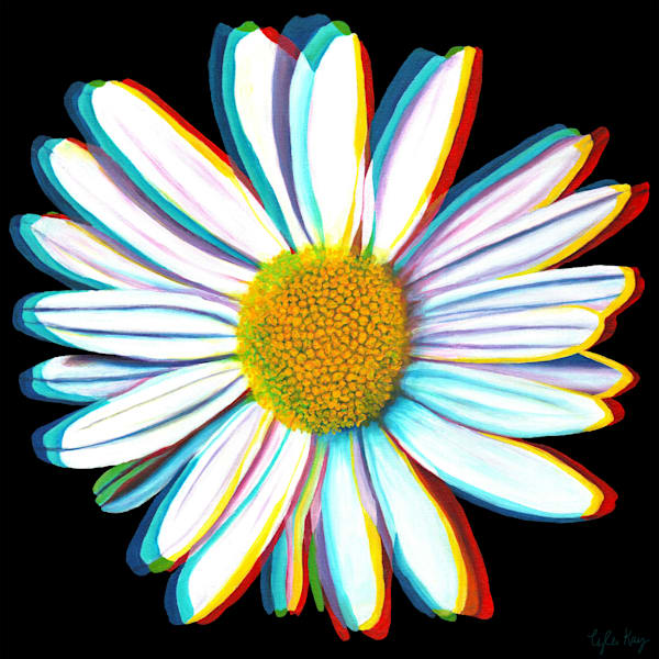 Glitch Floral Series