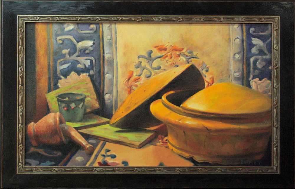 Silk Road Original Oil Painting Art Art Of Jason Rafferty