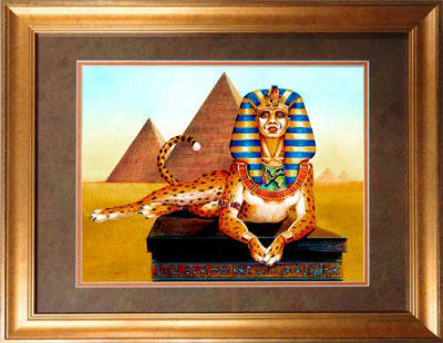 Sphinx-matted-and-framed-cczkth