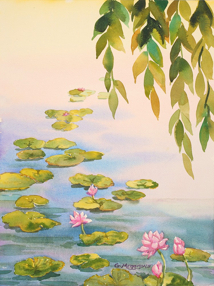 Serene-Lily-Pond-12-22-X-16-22-Archive-Original-c3yoan