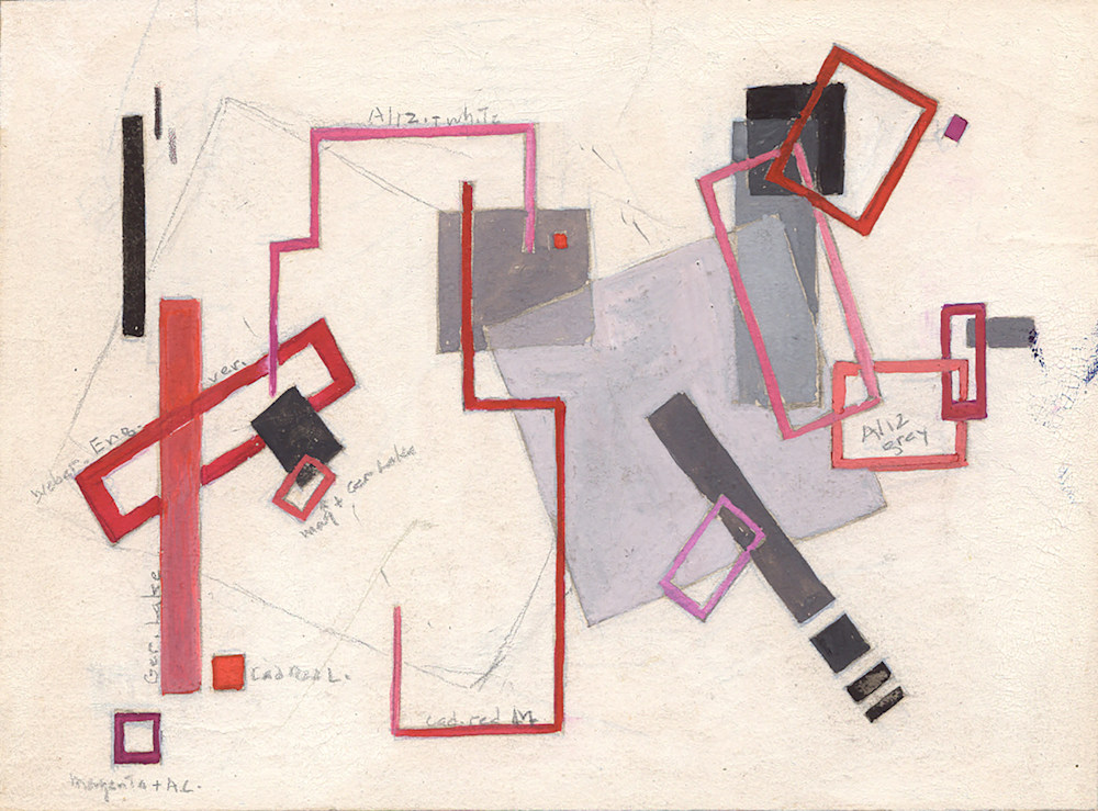 Original Verso By Artist Helen Lowe Kendall
