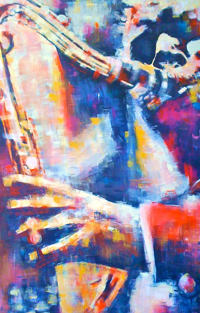 Jazz Colours II by Steph Fonteyn