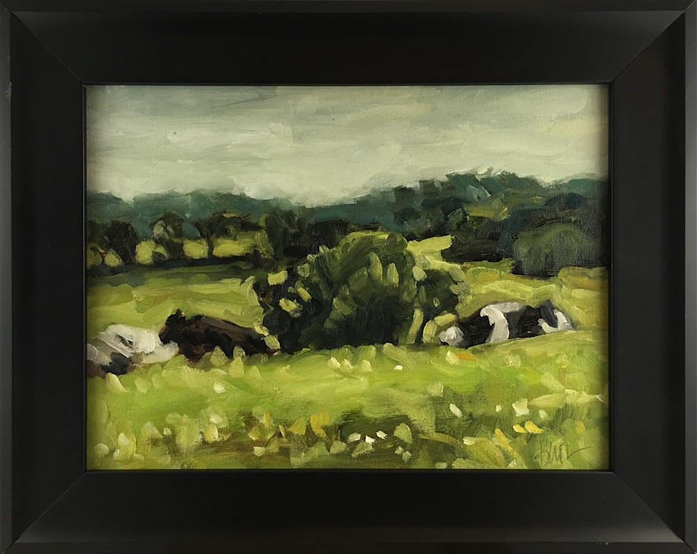 in greener pastures framed