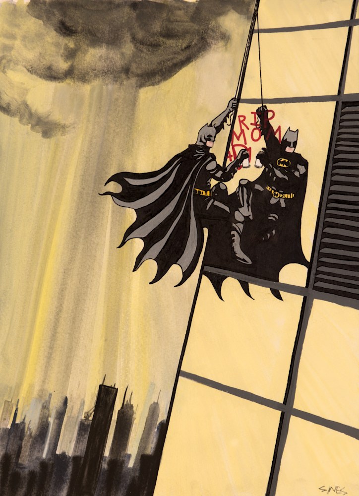 Batman - Wallpaper  Batman canvas art, Batman art, Batman painting