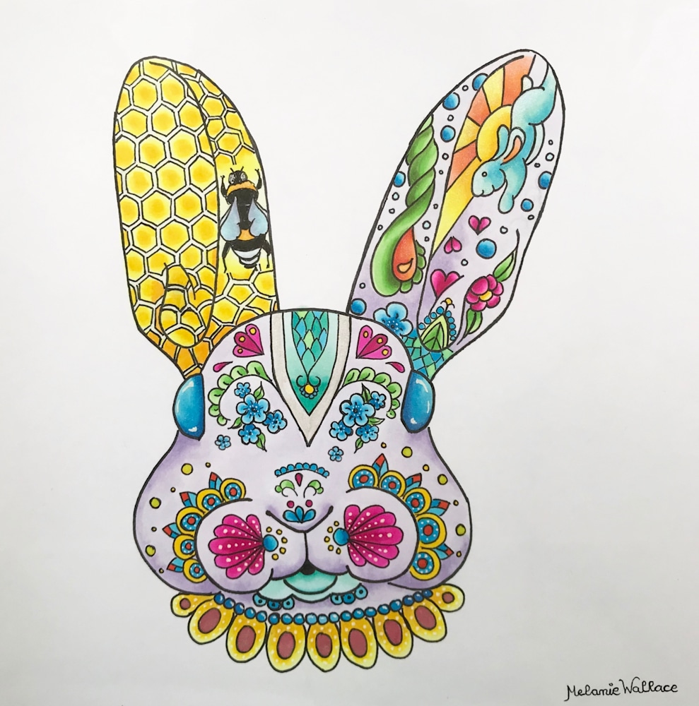 Gaia Rabbit Art
