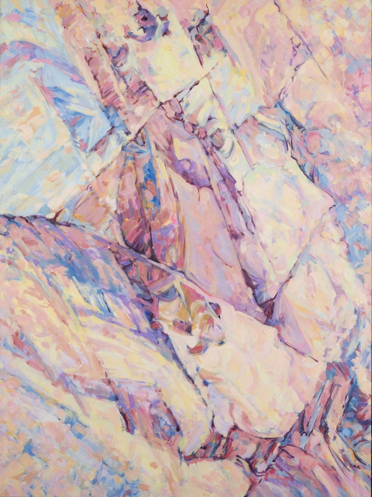 Red Rock Canyon   Pastel Cracks in Time 3