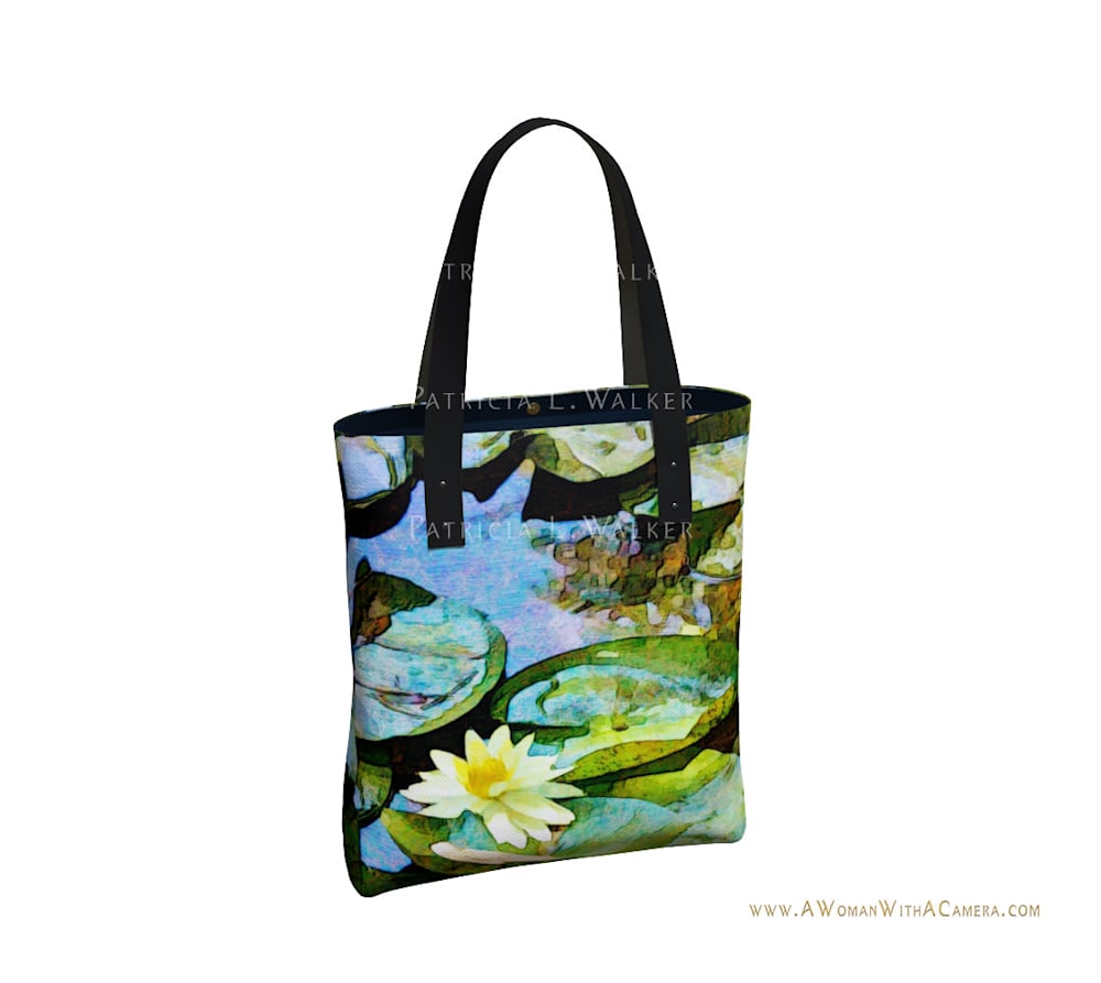 Waiting for Monet Tote Back watermark