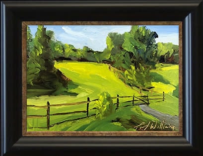 Williamstown Field framed