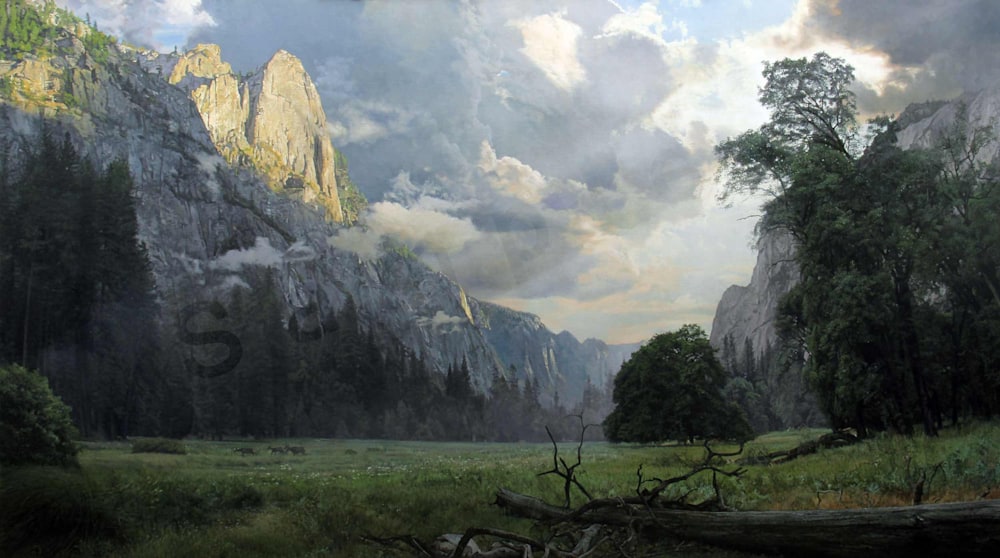 Passing Storm in Yosemite Valley
