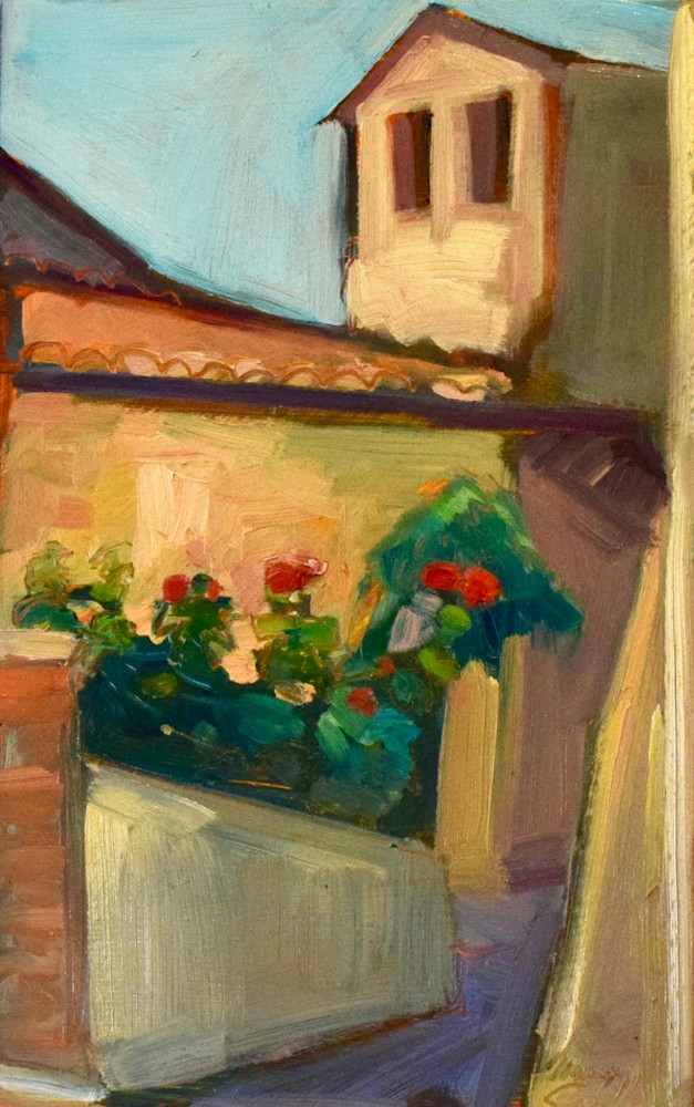 Painted On Location In In Italy This Beautiful Plein Air Painting