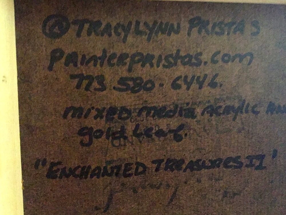 Backside Enchanted Treasure II Archival Panel 