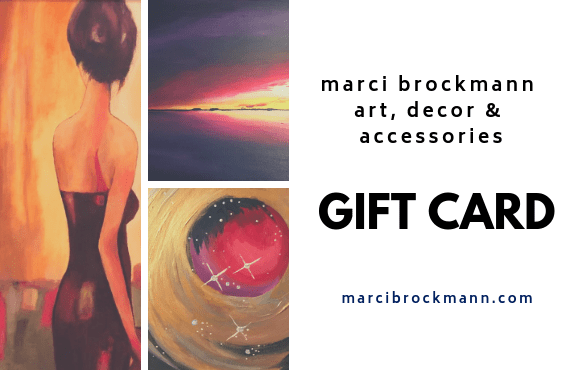 gift card marci brockmann art, decor & accessories