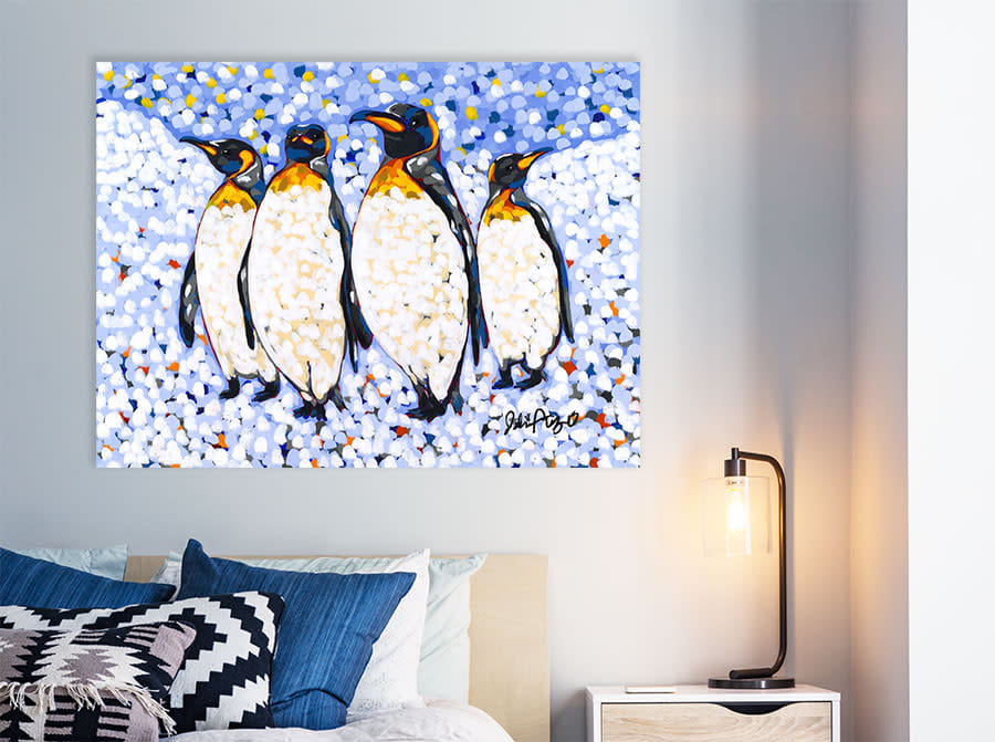 Four Brothers An Original Acrylic Painting By Jodi Augustine