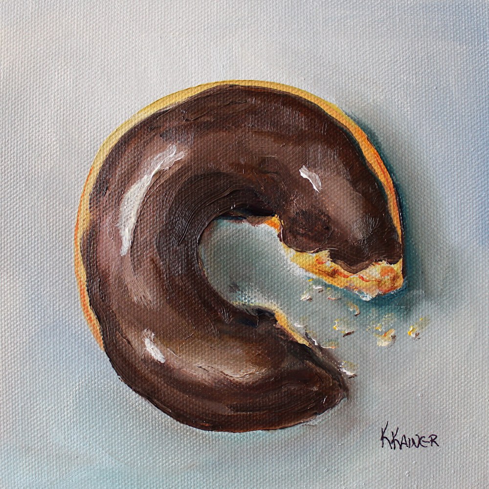 Donut Chocolate 6x6 300