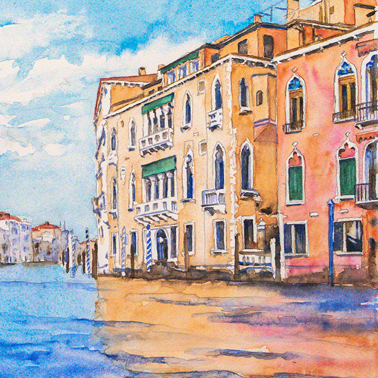 Canal Grande Venezia Detail 02 | Kimberly Cammerata