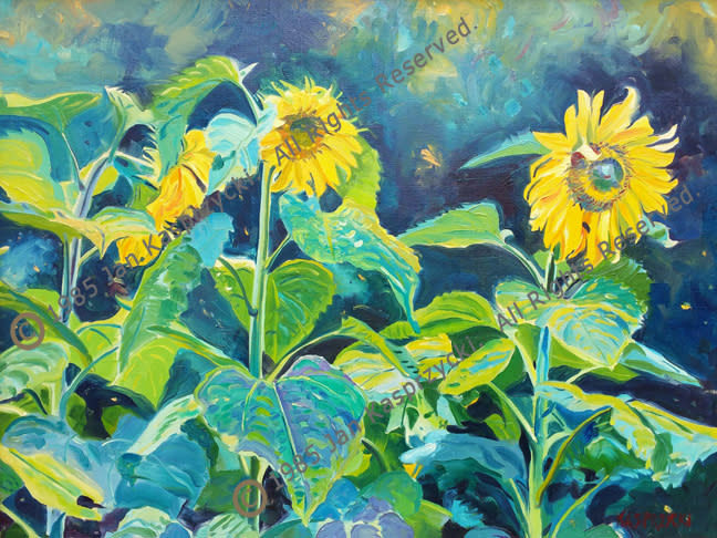 Sunflowers wC