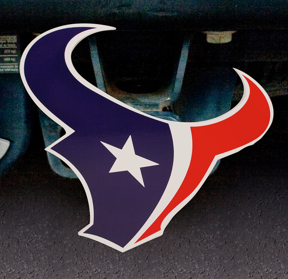 Houston Texans Painted Hitch Cover