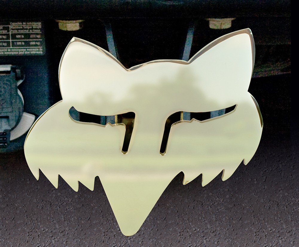 Fox Racing Fox Head Trailer Hitch Cover