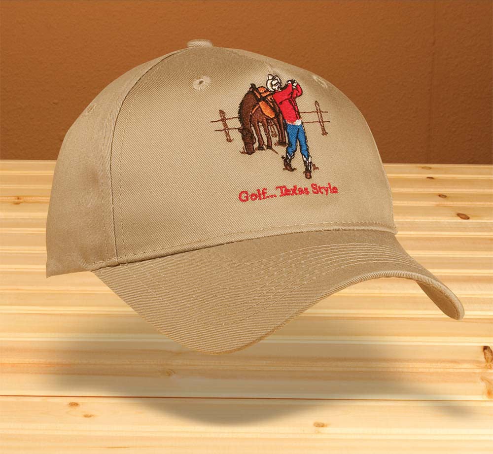 Golf Texas Style Cap Khaki