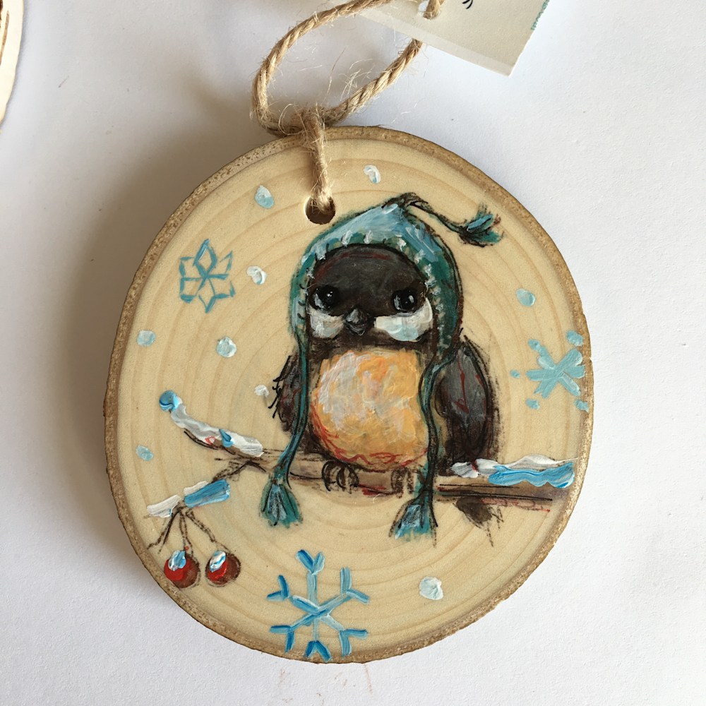 Jenny Dale Designs Chickadee ornament