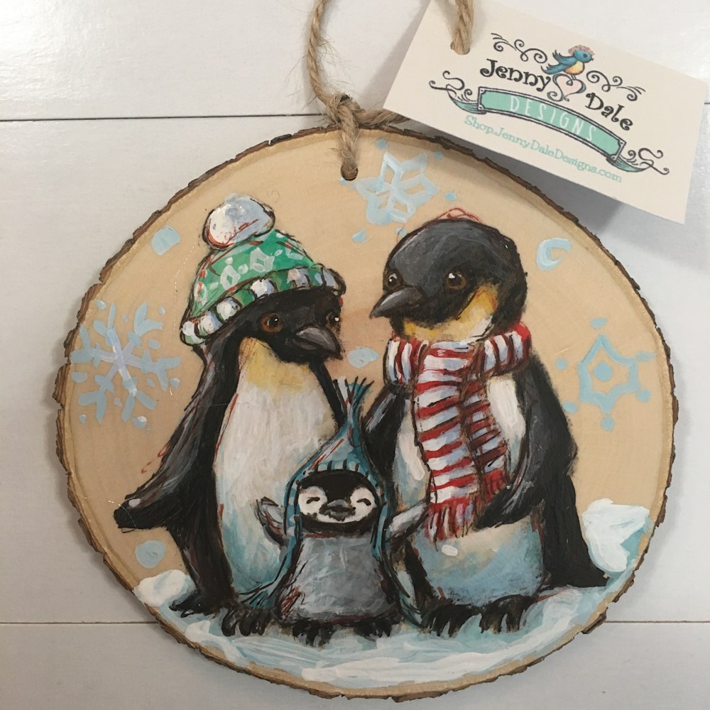 Jenny Dale Designs Penguin Family