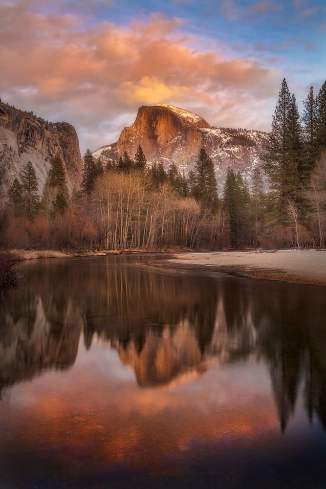 Half Dome Reflections