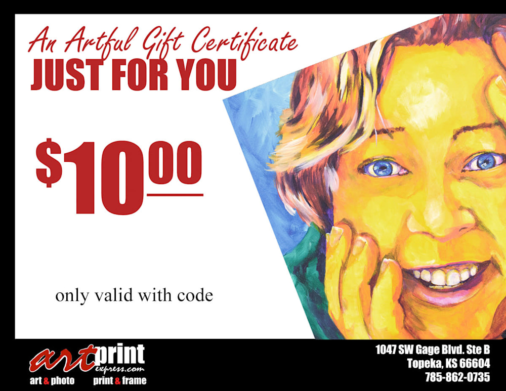 Gift Certificate 10 2017