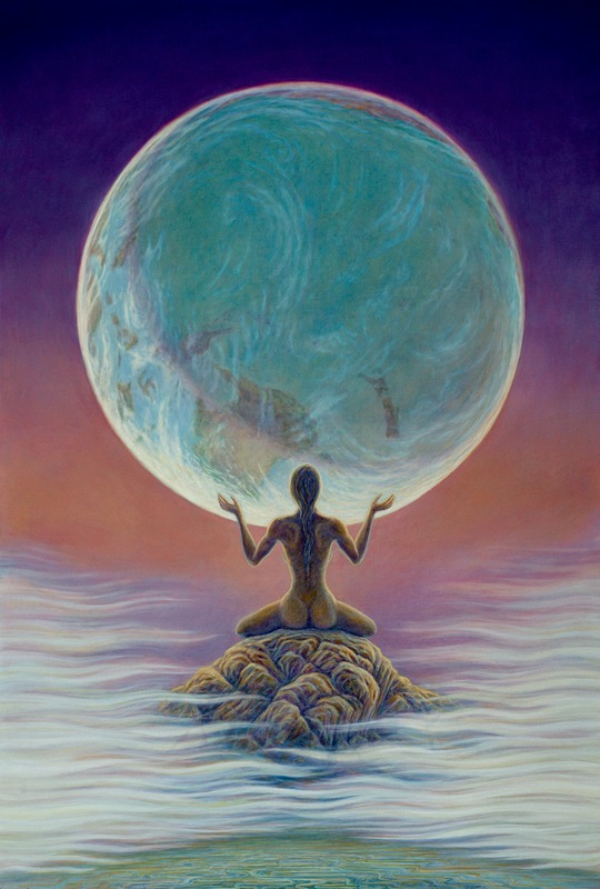 Prayer for Peace original oil painting by Mark Henson