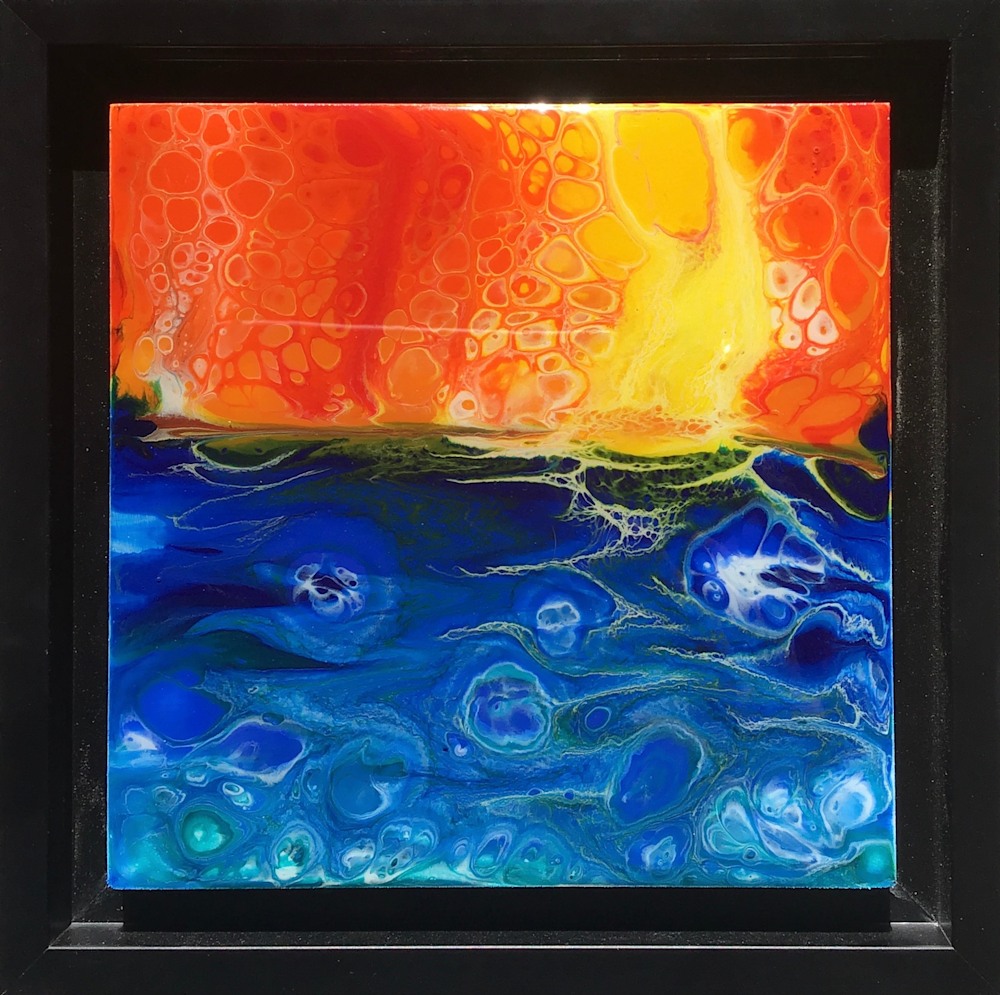Sunset Tile Art Evoartmaui