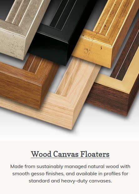 wood canvas floater